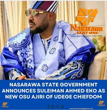 Nassarawa 2027; Ihianyi lile danv qw’vnv kia koji Sule